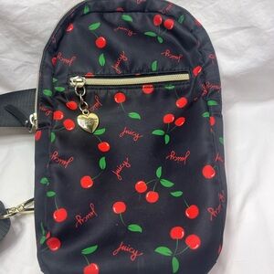 Juicy Couture Black Cherry Print Women's Bag